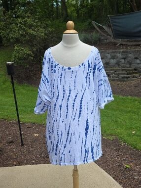 Seed To Style Organic Cotton Tie-Dye Short Sleeve Women's Tee